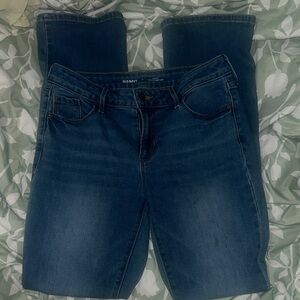 Old Navy Women's Dark Blue Straight Leg Jeans